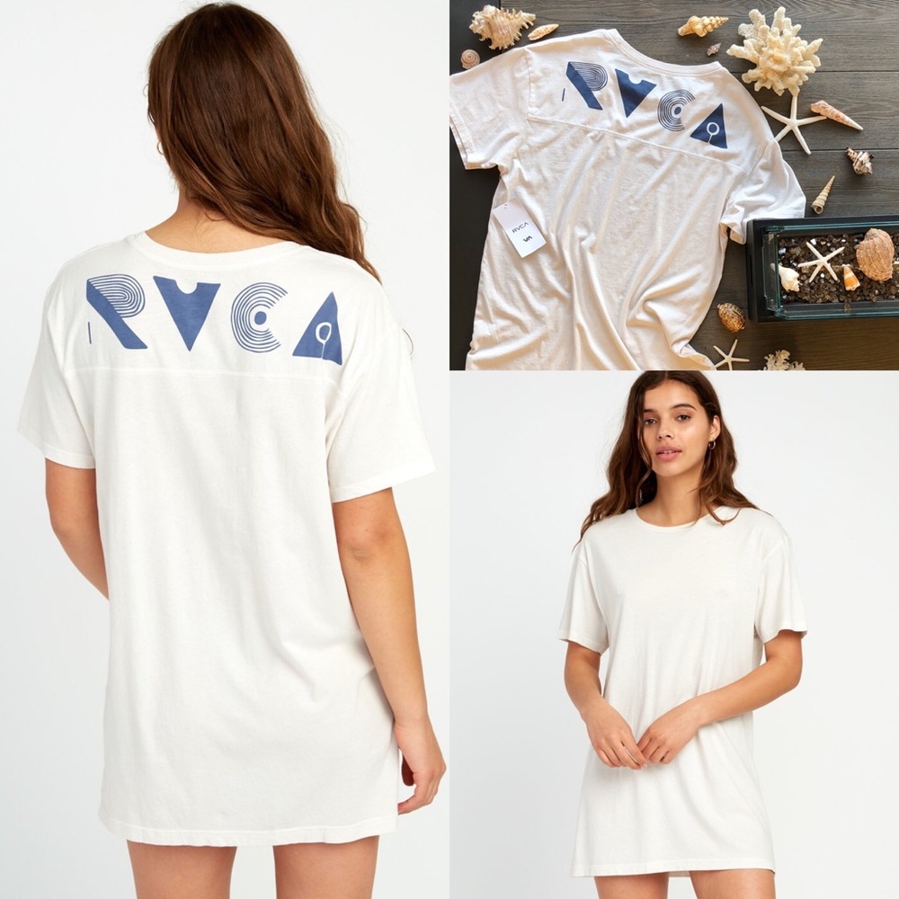 🌴🌼RVCA-VINYL COVER UP🌼🌴 - Picture 1 of 8